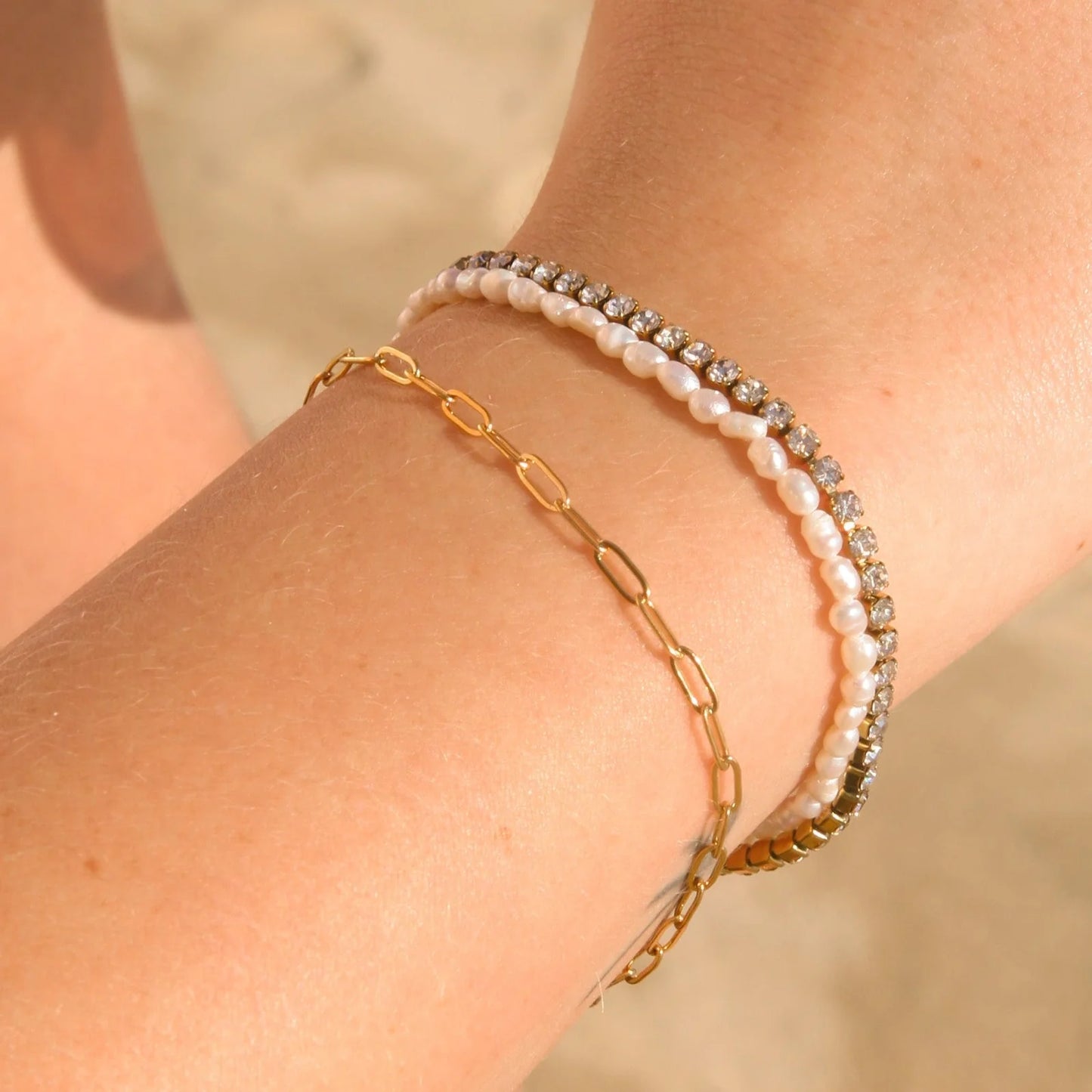 KIAMA - 18K GOLD PLATED BRACELET