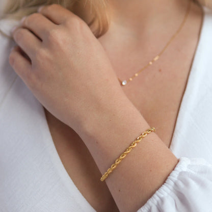 ROHAN - 18K GOLD CHAIN BRACELET